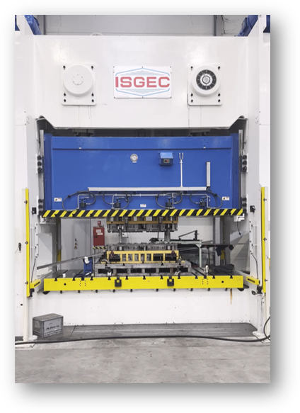 Isgec 630T pressing machine